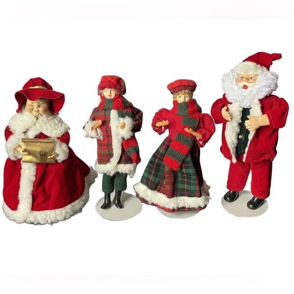 Vintage Kaiser Chicago “The Carolers” Bundle of Figurines w/Stands - Picture 1 of 12